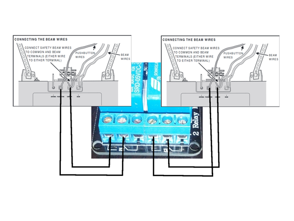 Relay - Opener connections