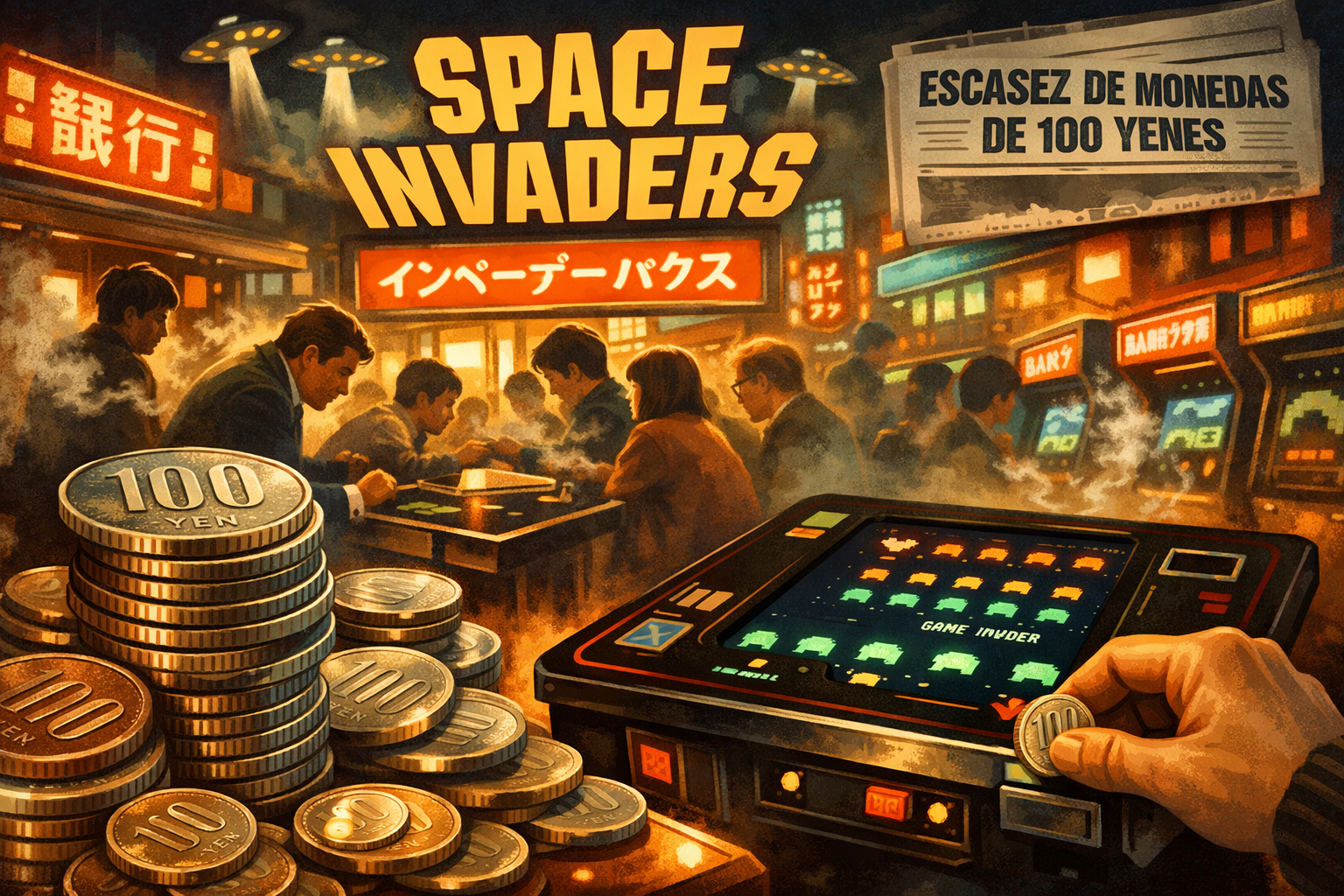Space Invaders Coins
